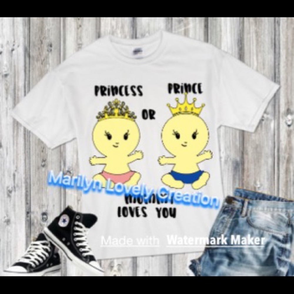 Princess or prince mommy loves you